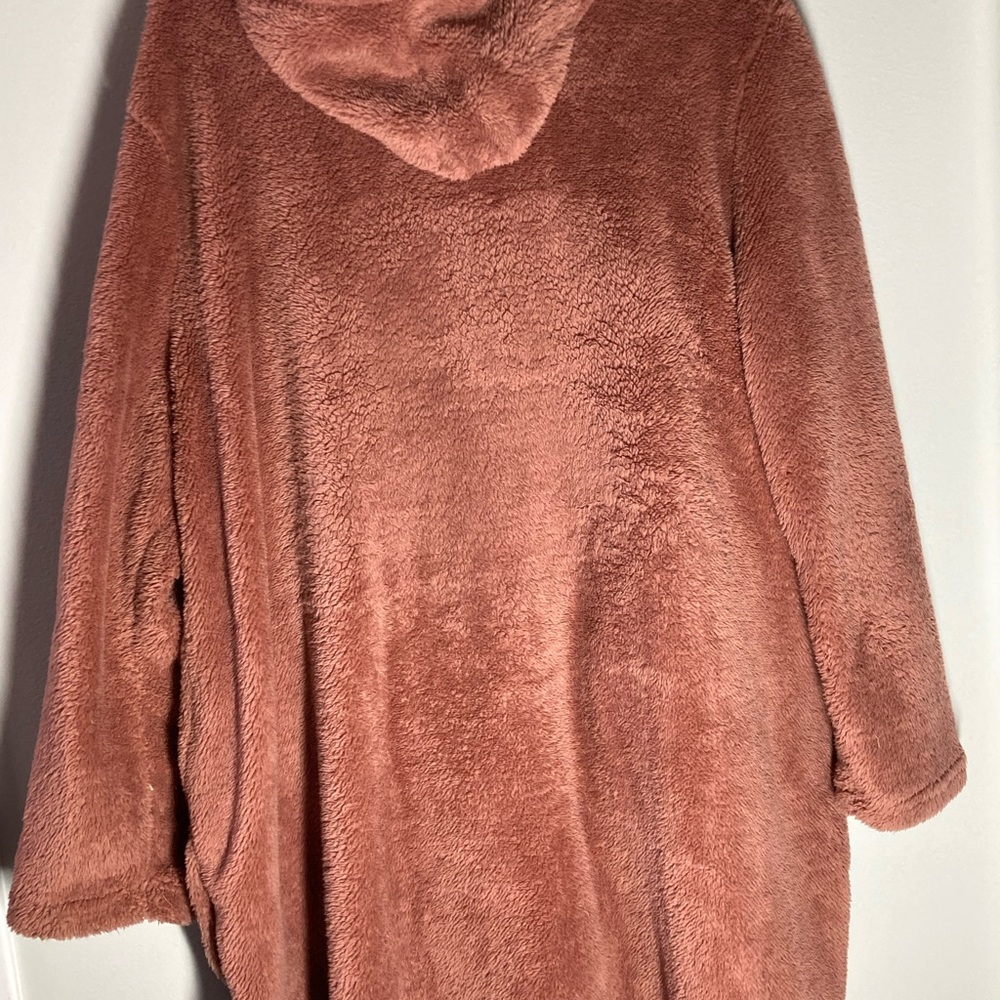 MissLook XL Rose Fleece Jacket